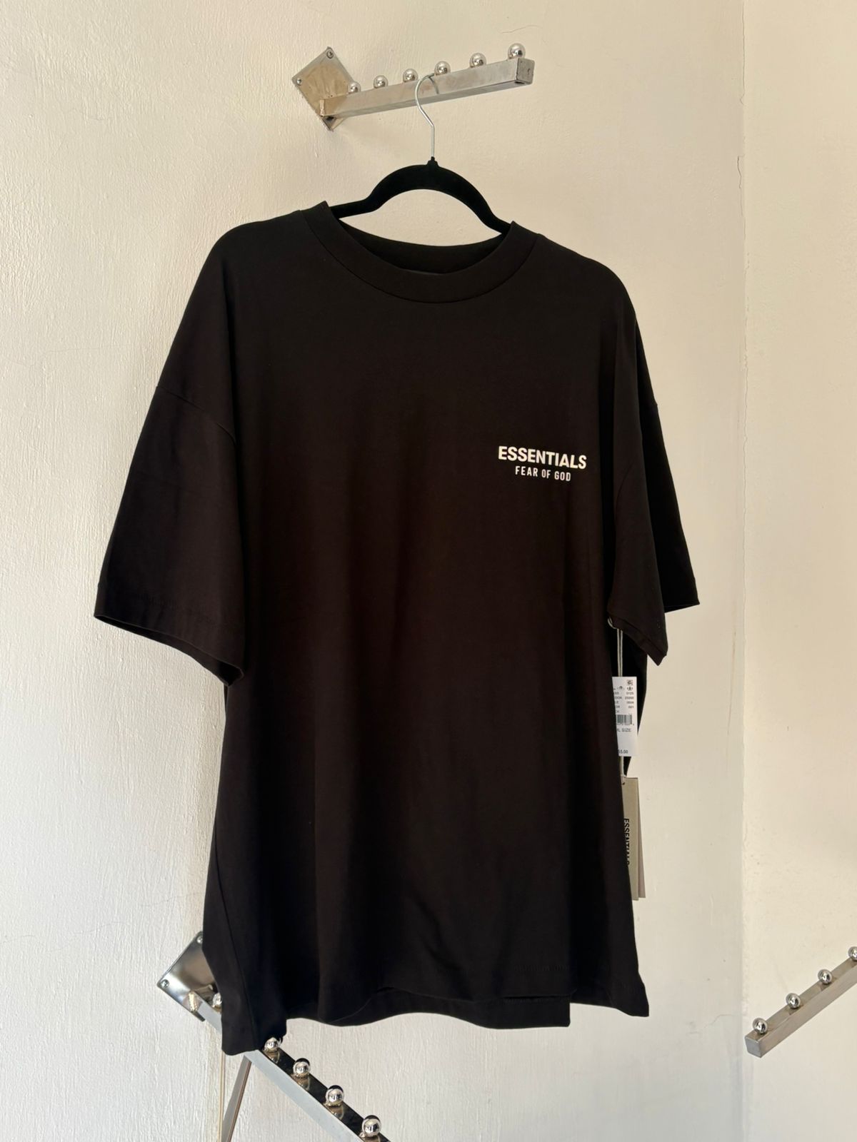 PLAYERA ESSENTIALS FEAR OF GOD "BLACK"