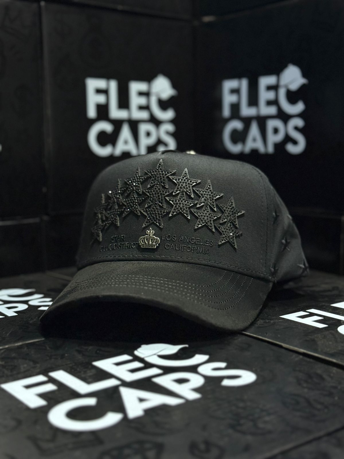 STAR HATS "CLUB DISTRICT TOTAL BLACK"