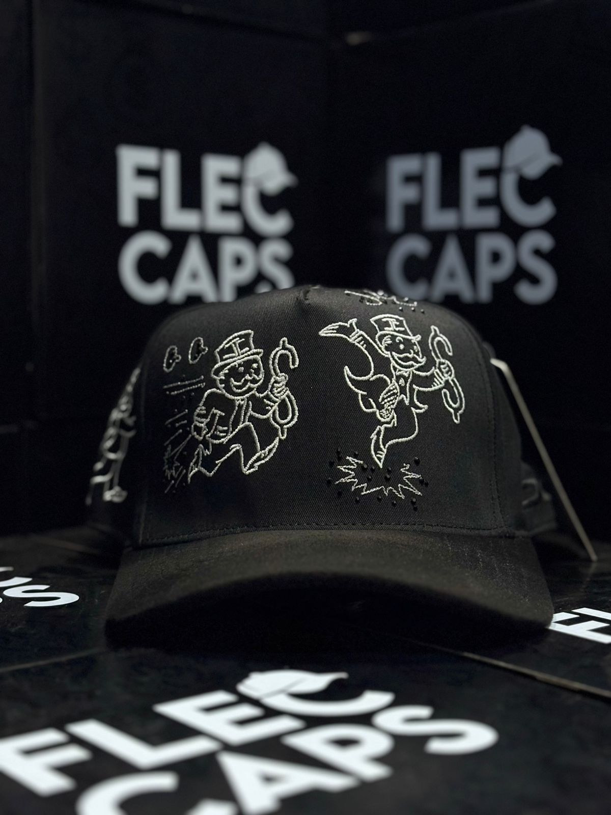 JC HATS "JUMP XY BLACK"