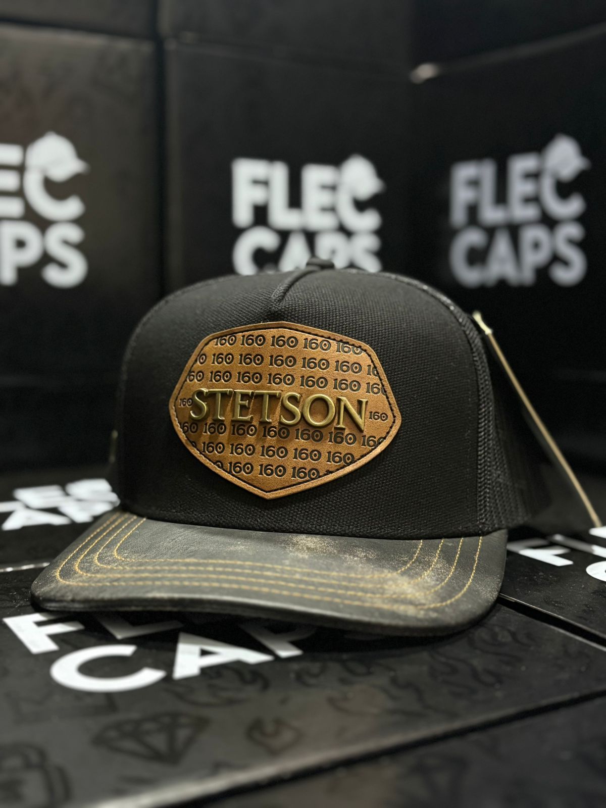 STETSON NEGRA CON CAFÉ
