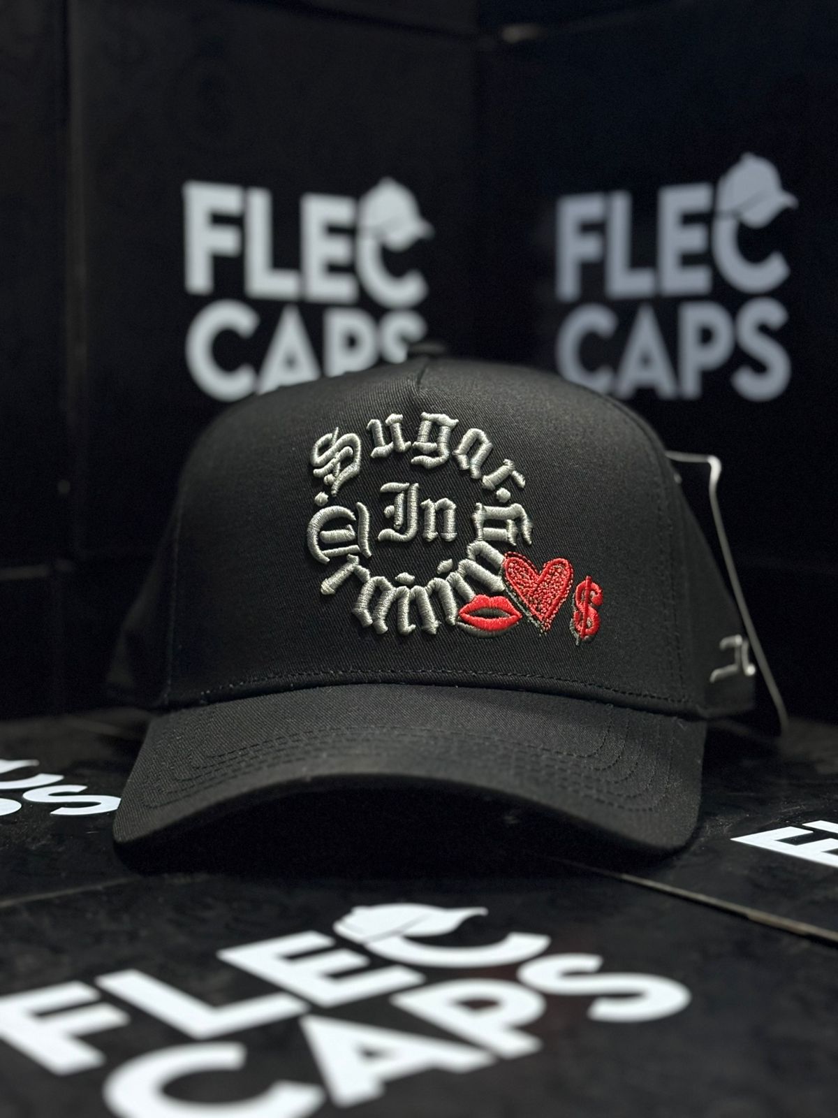 JC HATS "SUGAR IN TRAINING" COLOR NEGRO