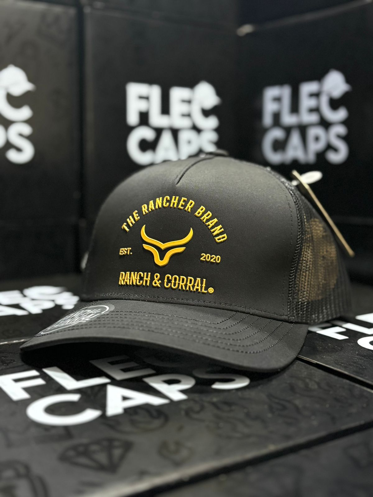 THE RANCHER BRAND NEGRO/AMARILLO