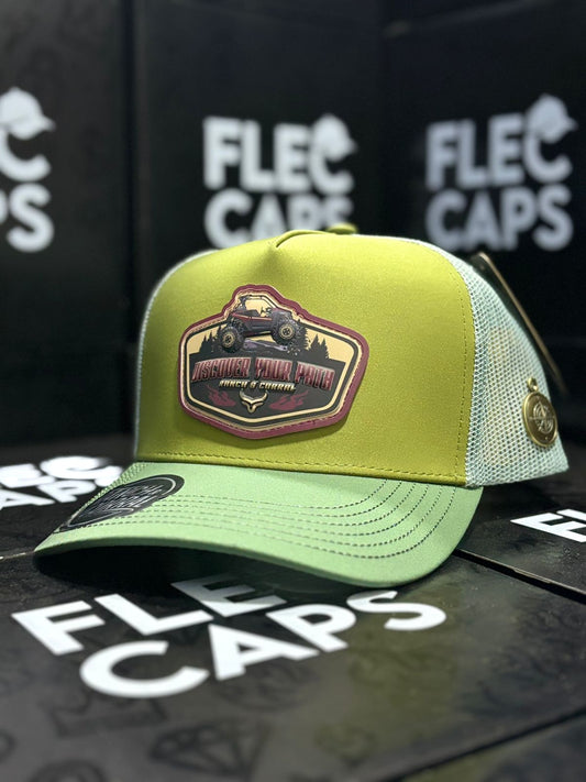 DISCOVER YOUR PATH GORRA COLOR VERDE CON VISERA VERDE OLIVO