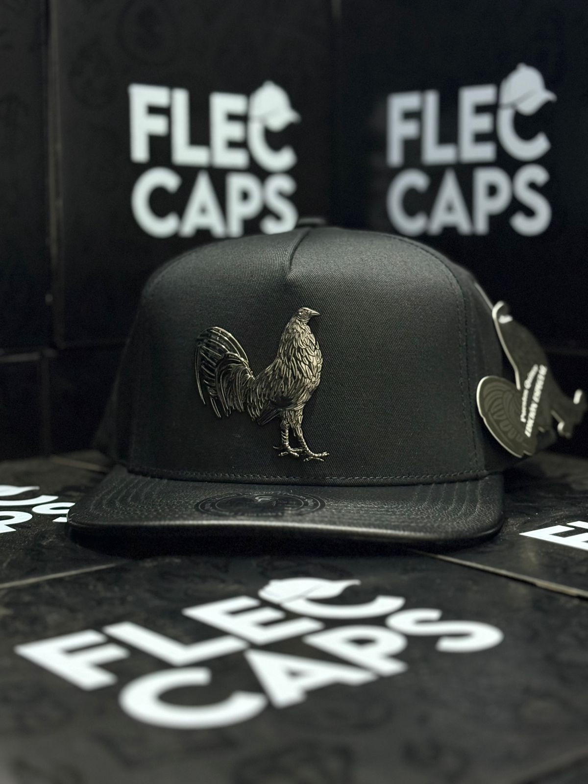 FLORENCE CAPS "GALLO BLACK"