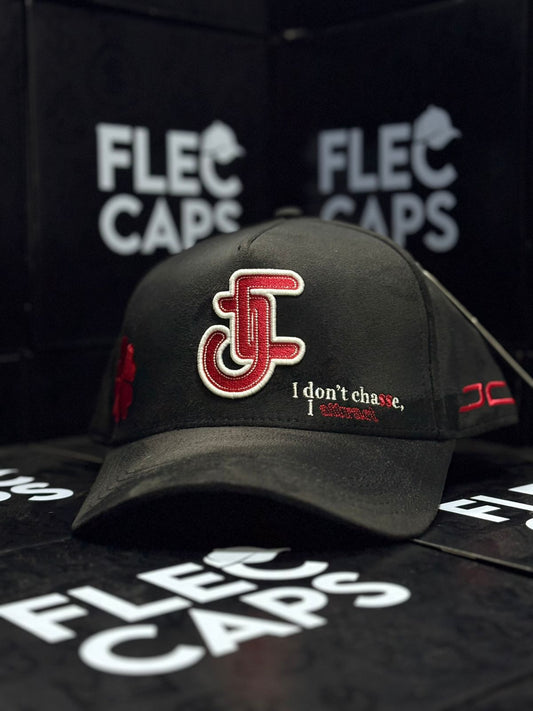 JC HATS "CHASE NEGRA CON GAMUZA"