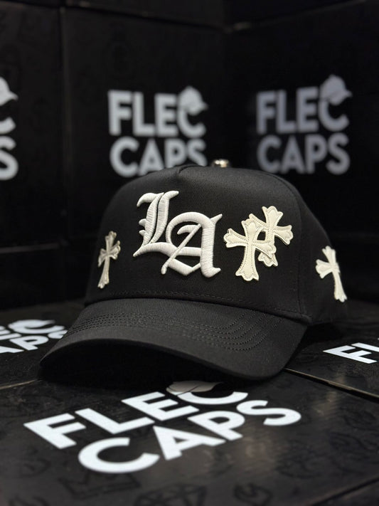 31 HATS "LA CHROME BLACK WHITE"